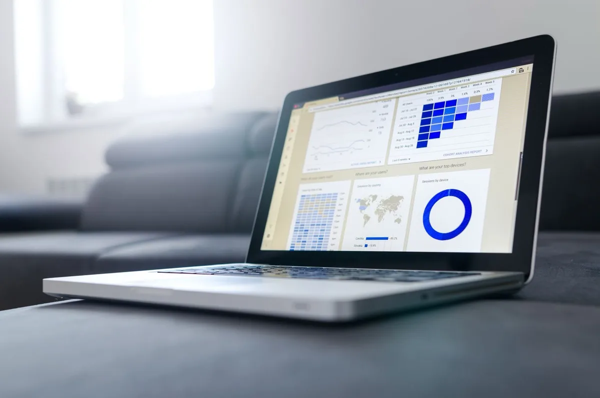 Moving company marketing dashboard showing lead tracking and campaign performance