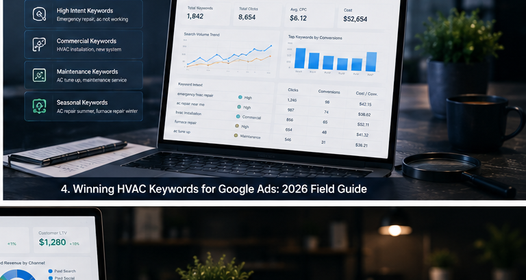 Winning HVAC Keywords for Google Ads: 2026 Field Guide