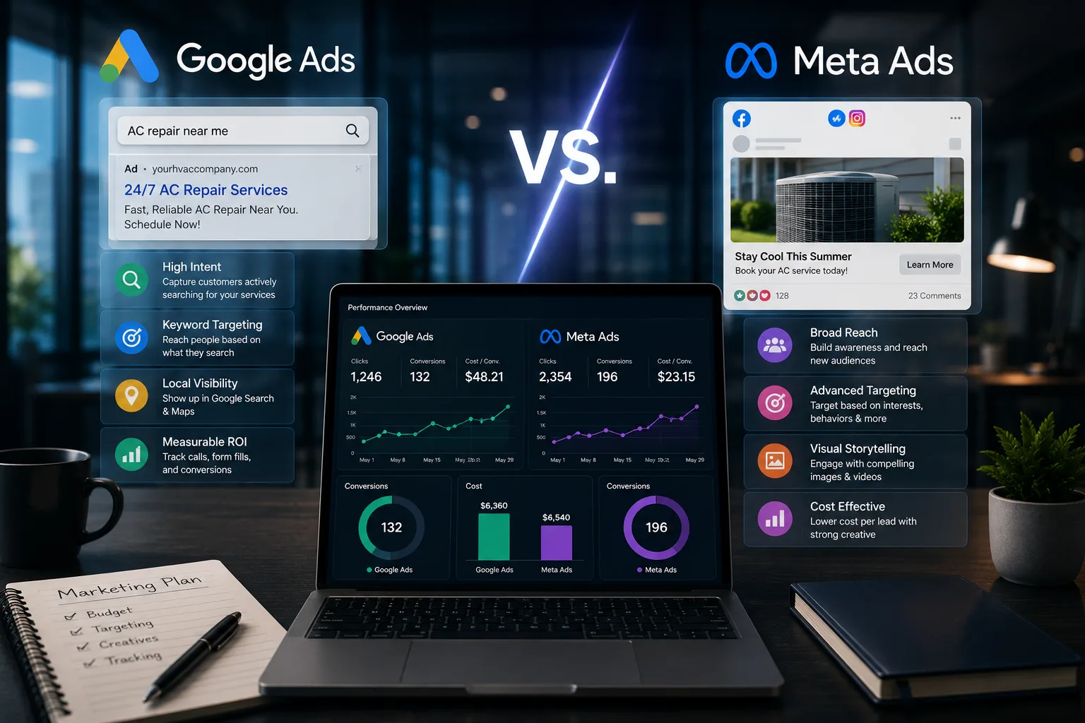 Google Ads vs. Meta Ads: Where Should You Spend Your Money?